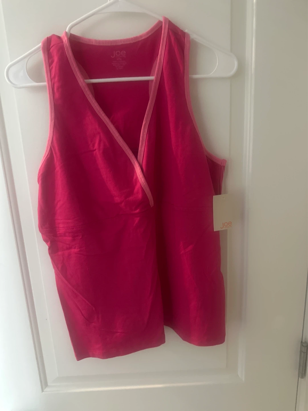 Joe Fresh Women's Pink Tank Top Size XL