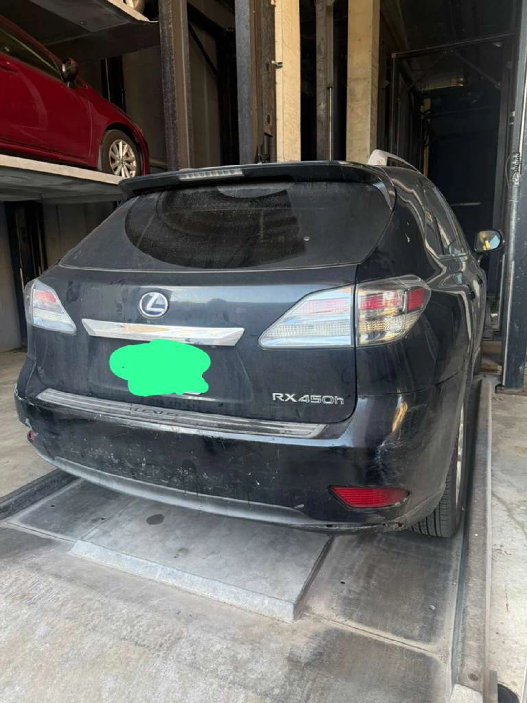 Black Lexus RX450h SUV - photo 3