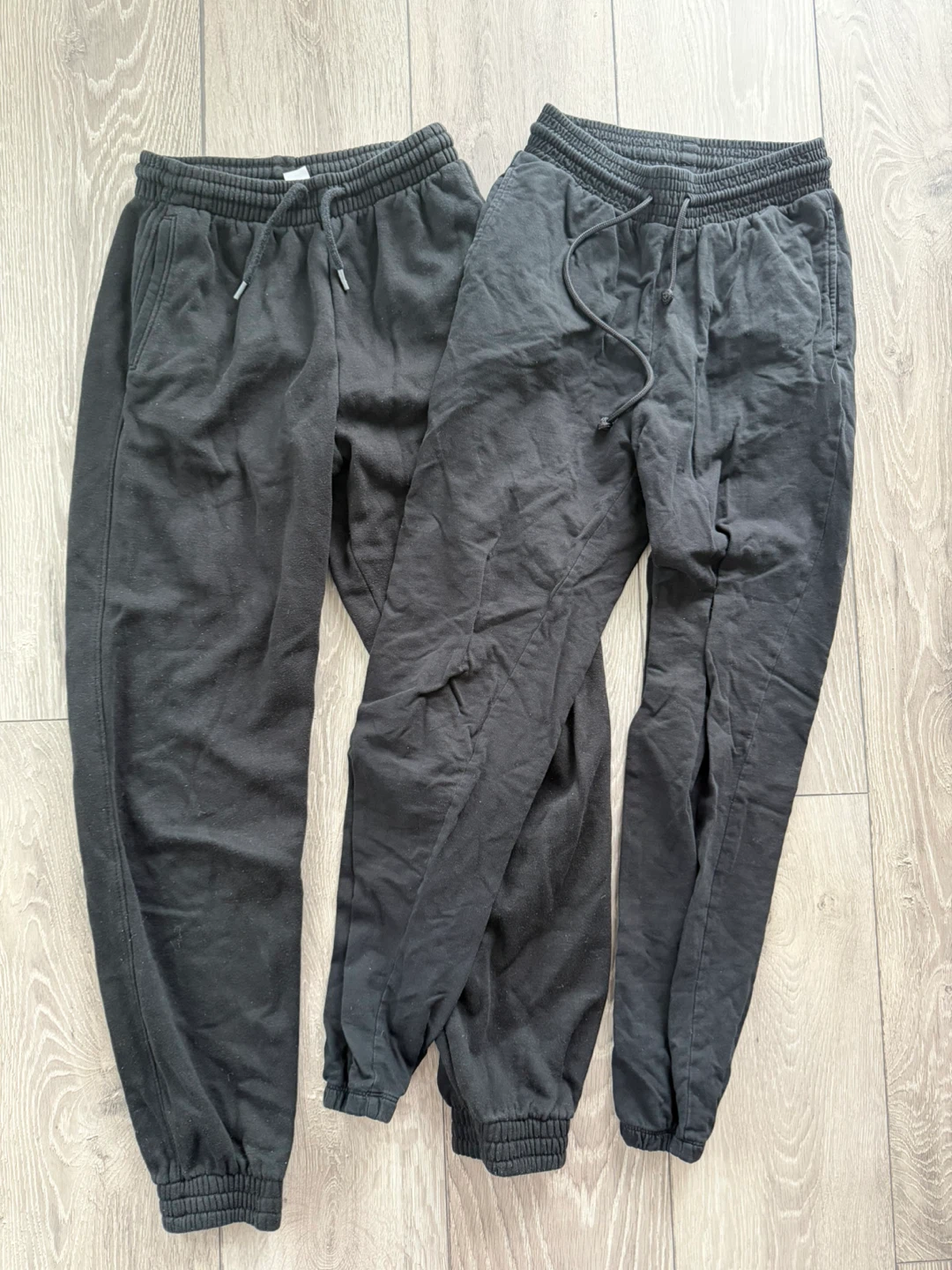 Black Jogger Sweatpants (2 Pairs)
