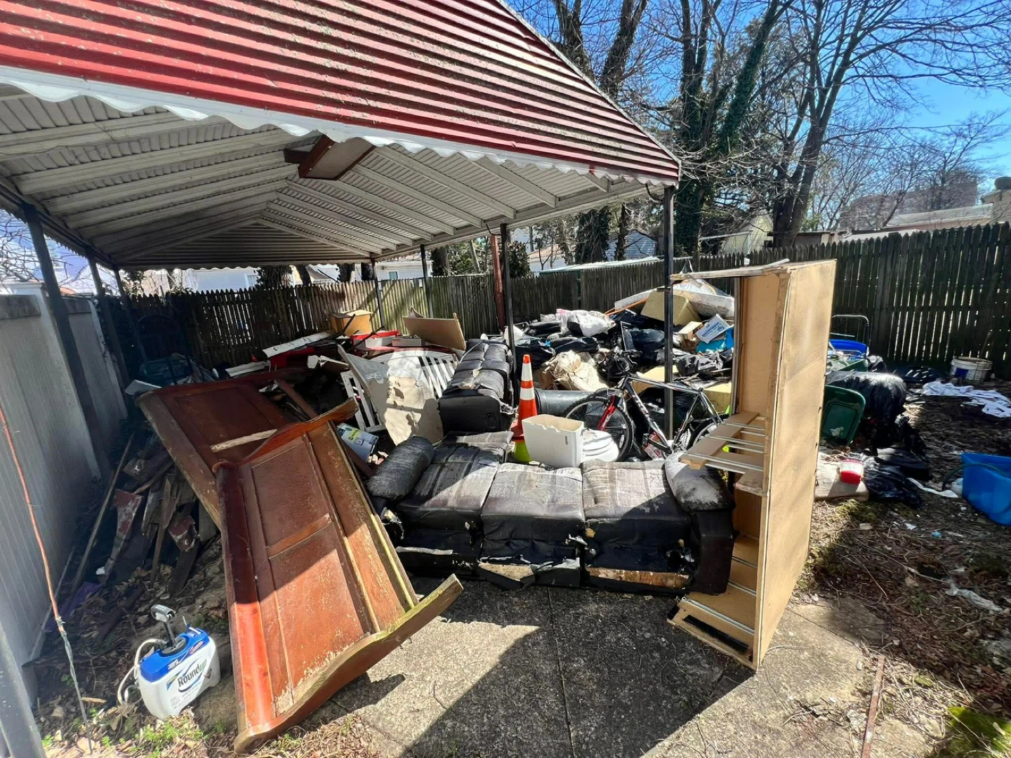 Same day junk removal