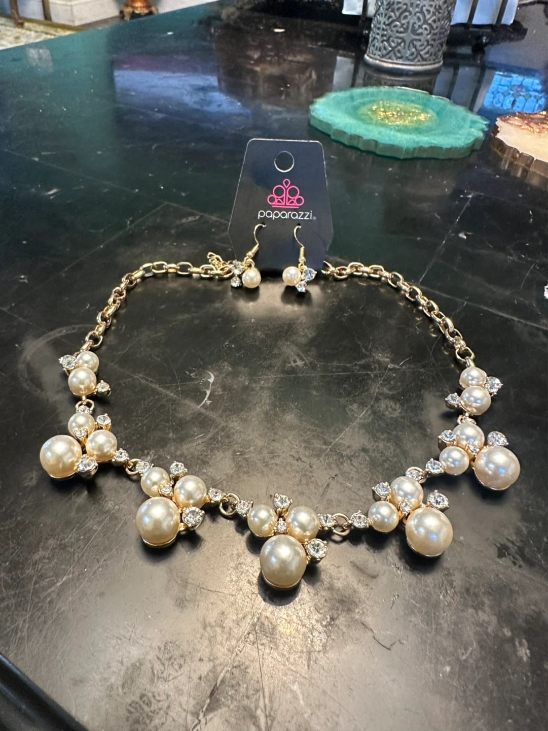 Paparazzi Necklace and Earring Set - photo 3