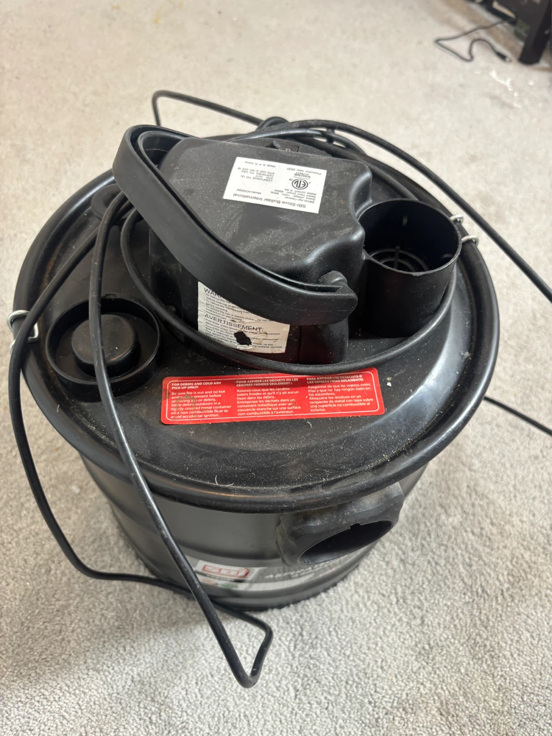 SBI Ash Vacuum- AS IS - photo 3