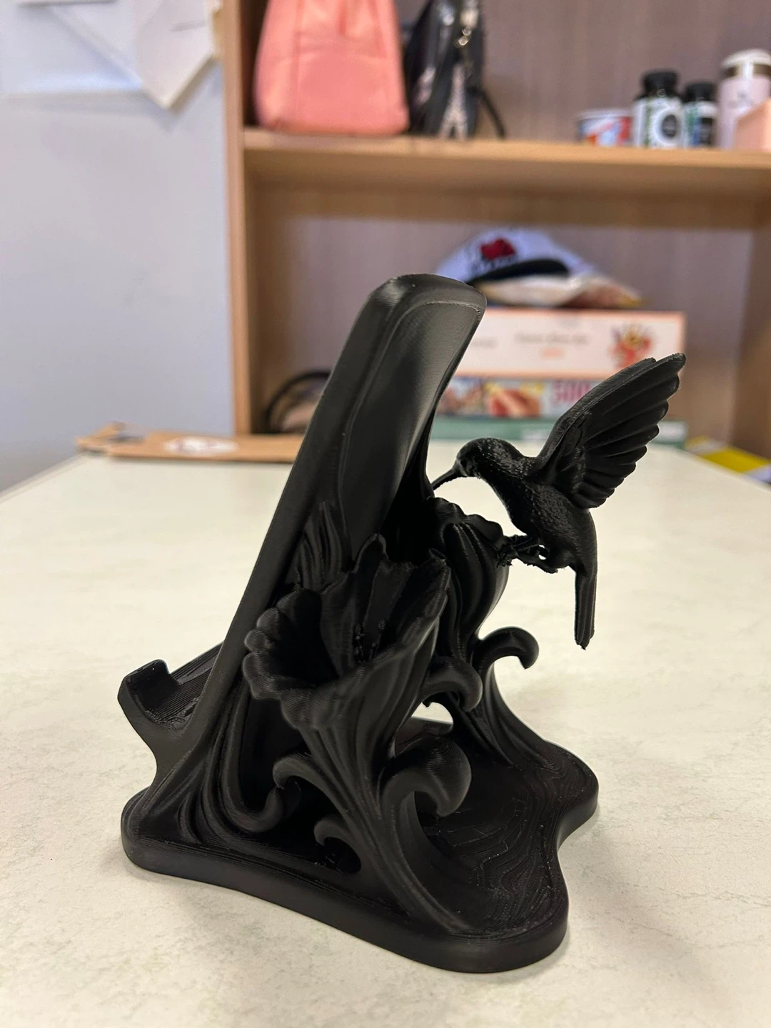 Black Hummingbird Phone Stand - photo 2