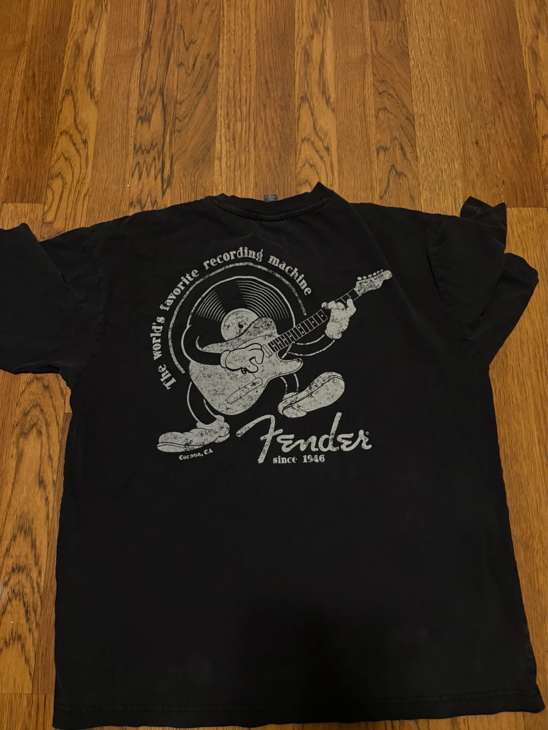 Hnm Fender vintage oversized   T-Shirt - photo 2