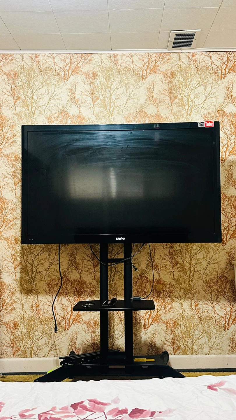 Sanyo 50 inch Flat Screen TV with Chromcast!!