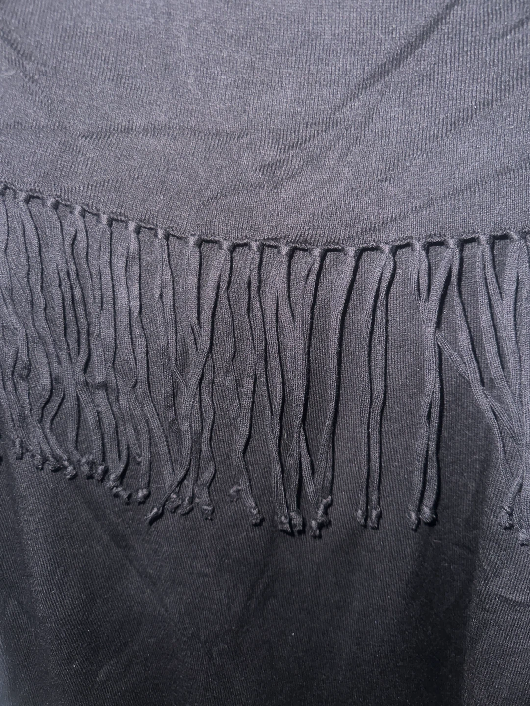 M Studio Collection Black Fringe Dress 2X - photo 2