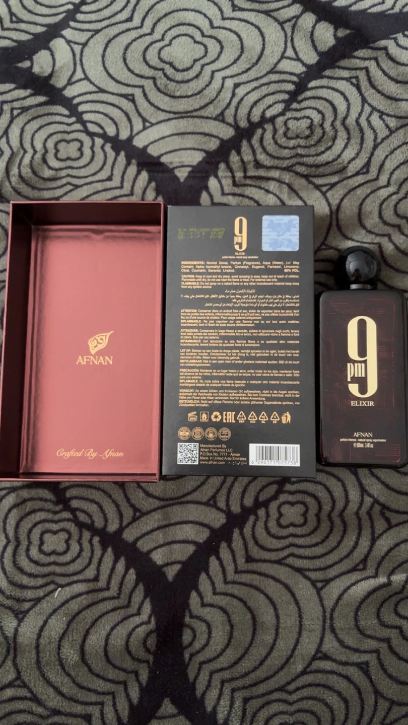 Afnan 9 PM Elixir Eau de Parfum 100ml - photo 4