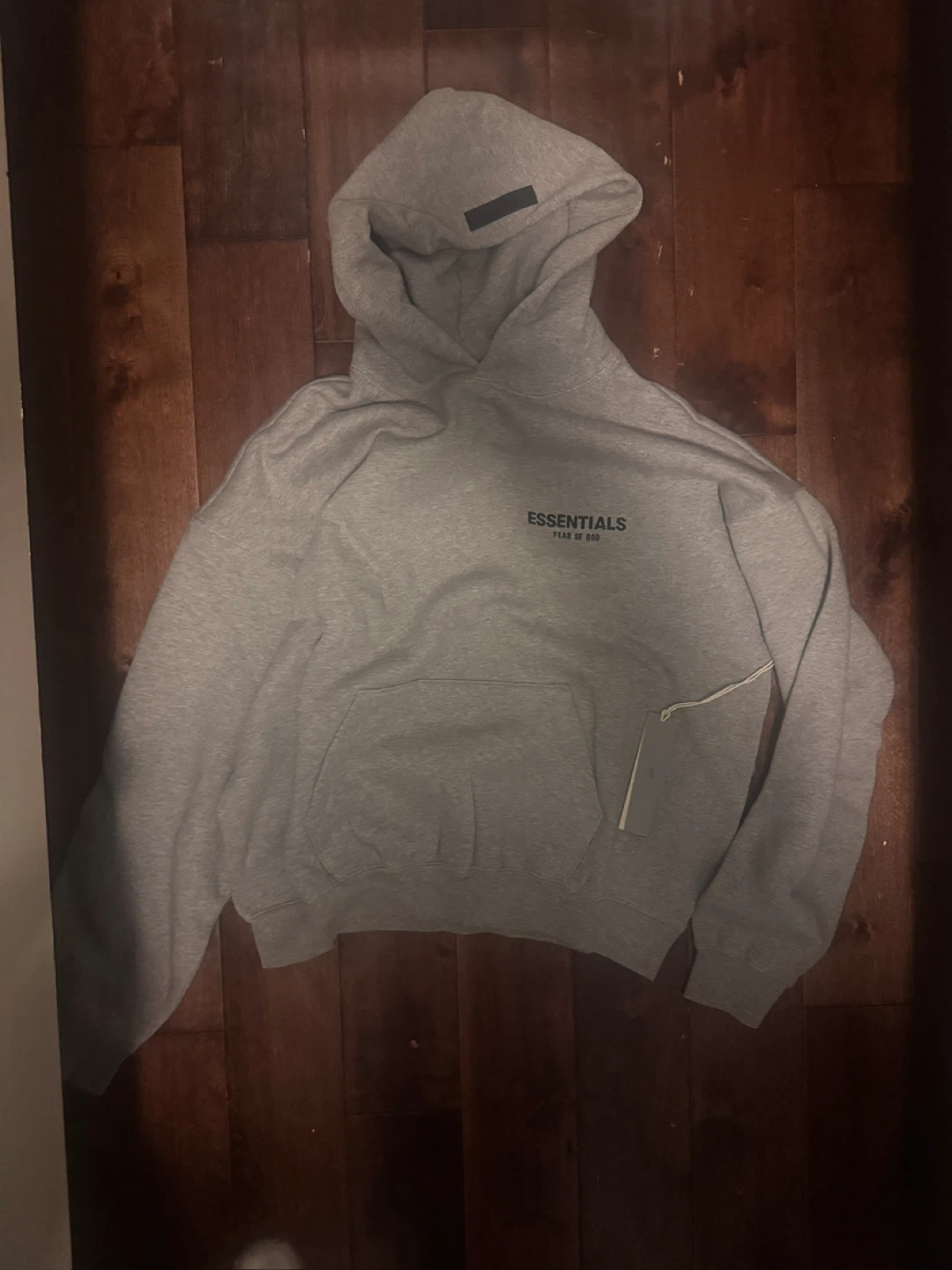Essentials Fear of God Grey Hoodie - Size M