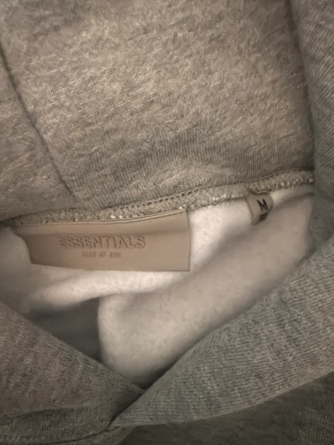 Essentials Fear of God Grey Hoodie - Size M - photo 4