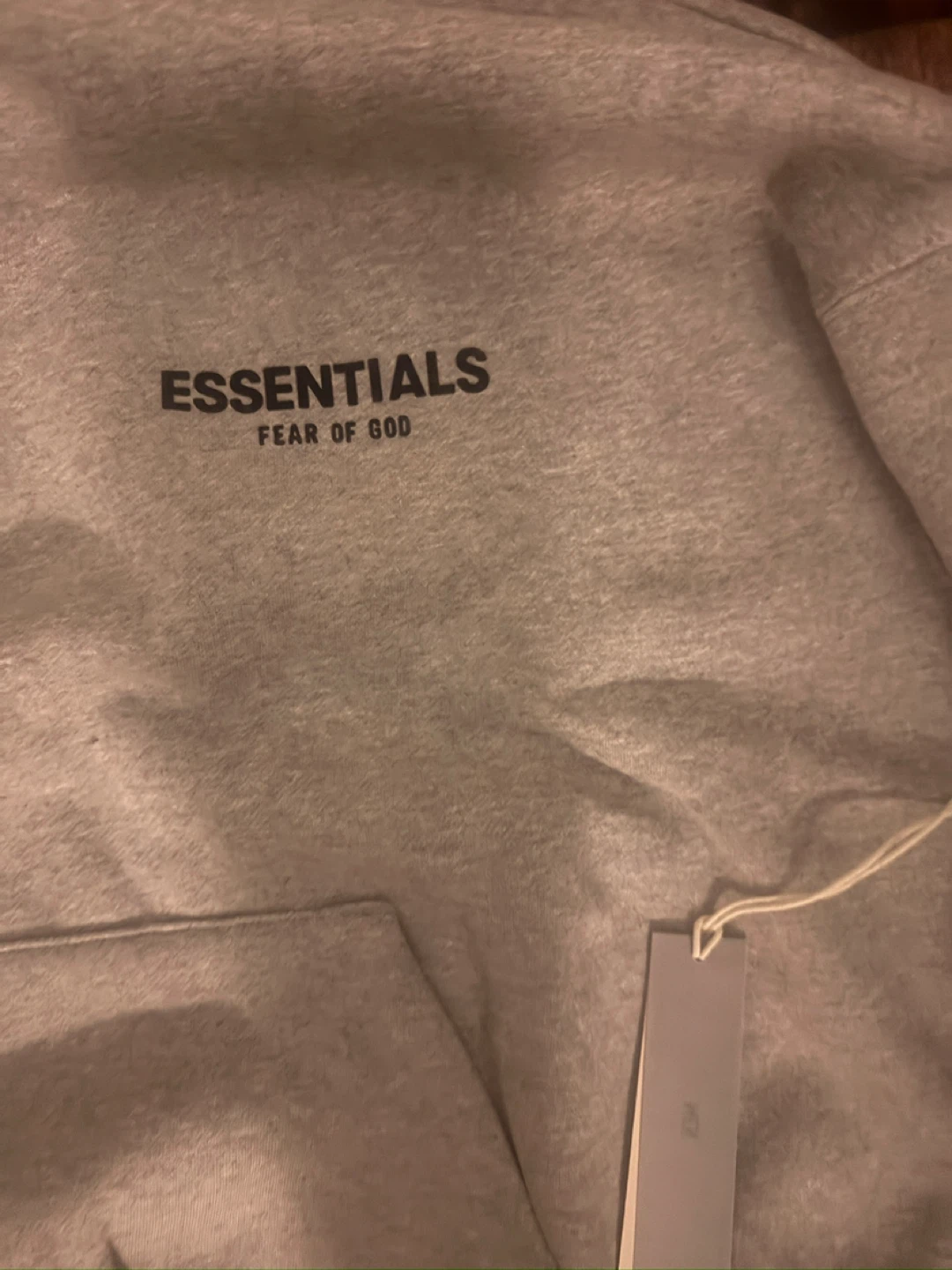 Essentials Fear of God Grey Hoodie - Size M - photo 3