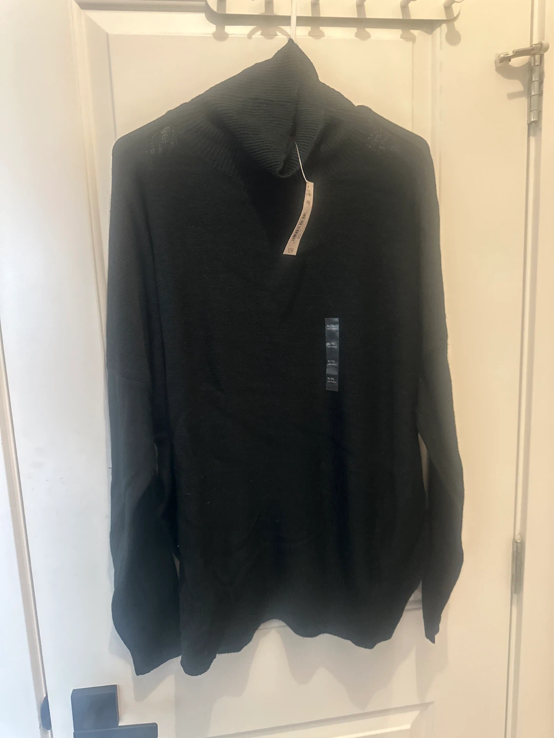 Joe Fresh Black Turtleneck Sweater XL/TG