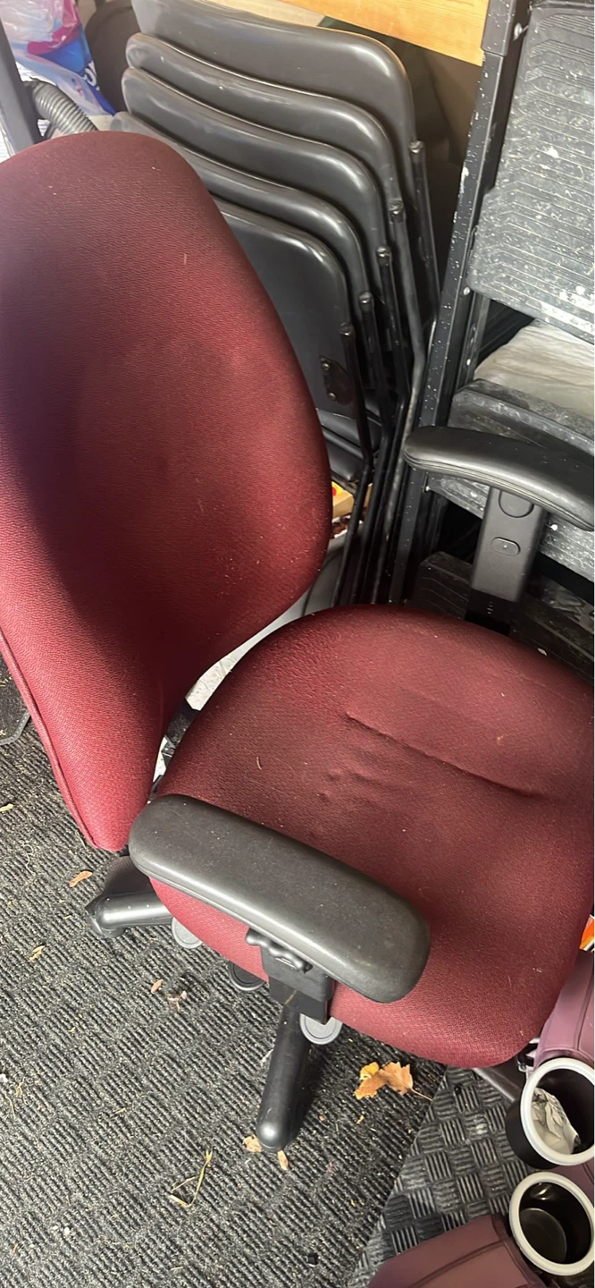 Maroon Office Chair