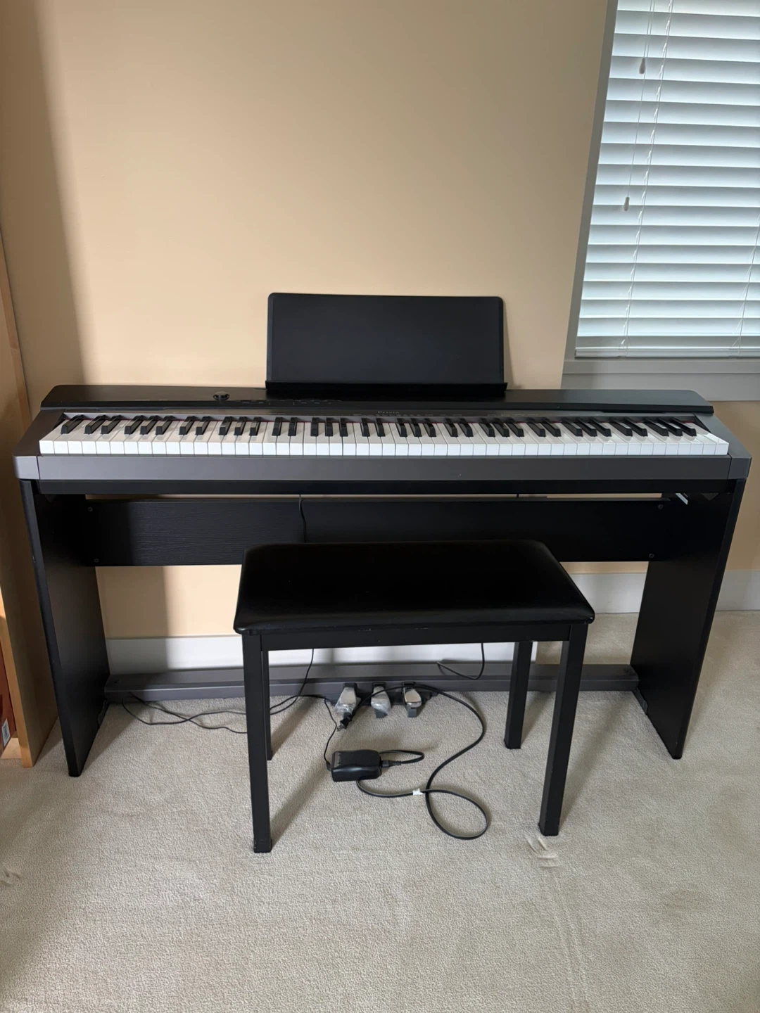 Casio Privia Digital Piano with Bench and Stand