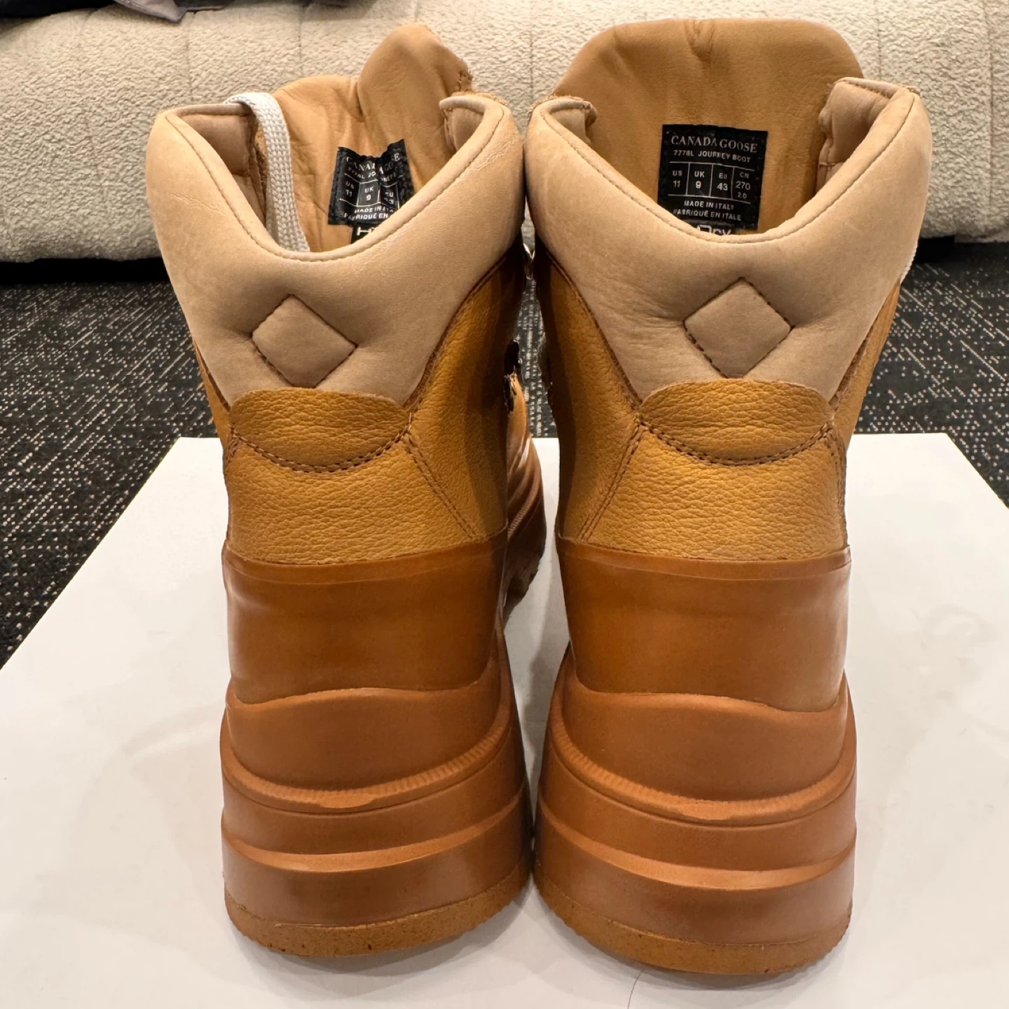 BNIB Canada Goose Tan Journey Hiking Boots | Men 10 - photo 3