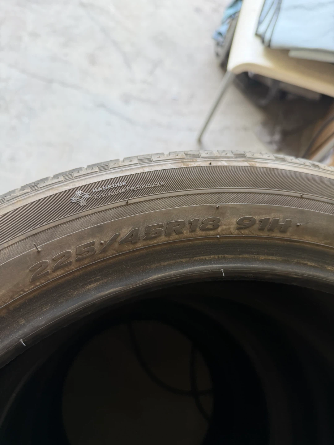 Hankook Kinergy GT 225/45R18 91H Tires (4) - photo 2