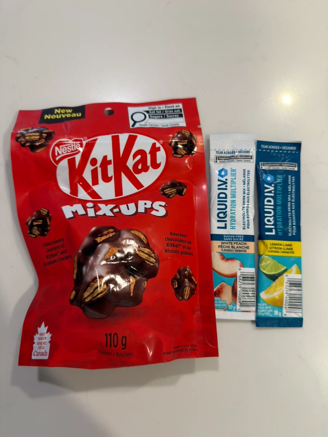 Nestle Kit Kat Mix-Ups and free Electrolyte Powder