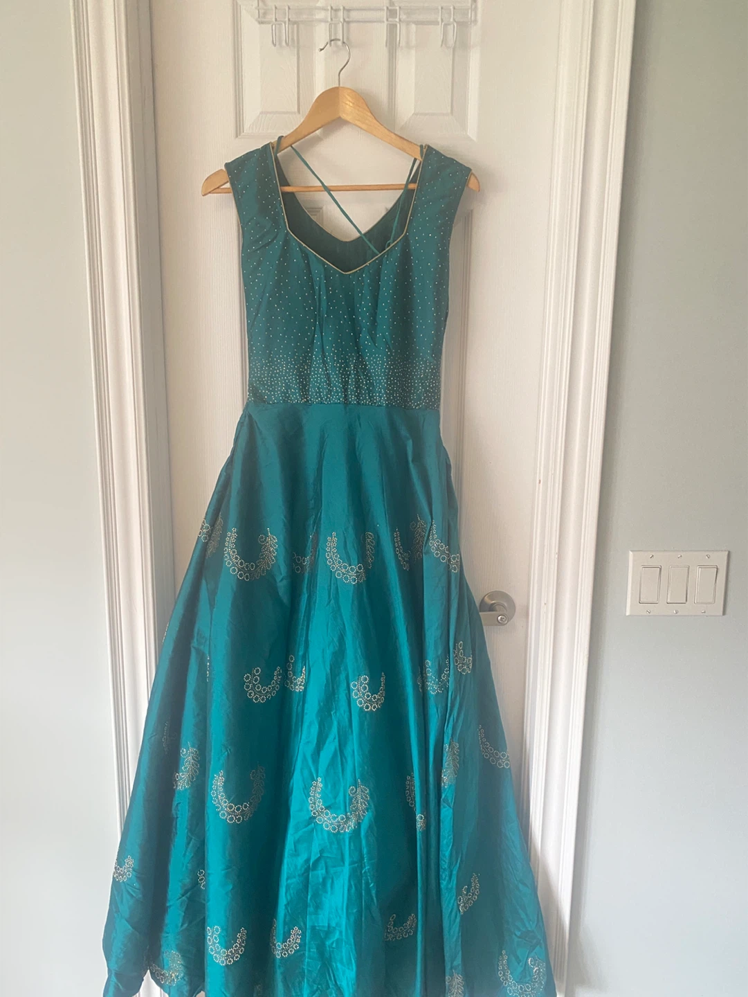 Teal & Yellow Indian Dresses - photo 2