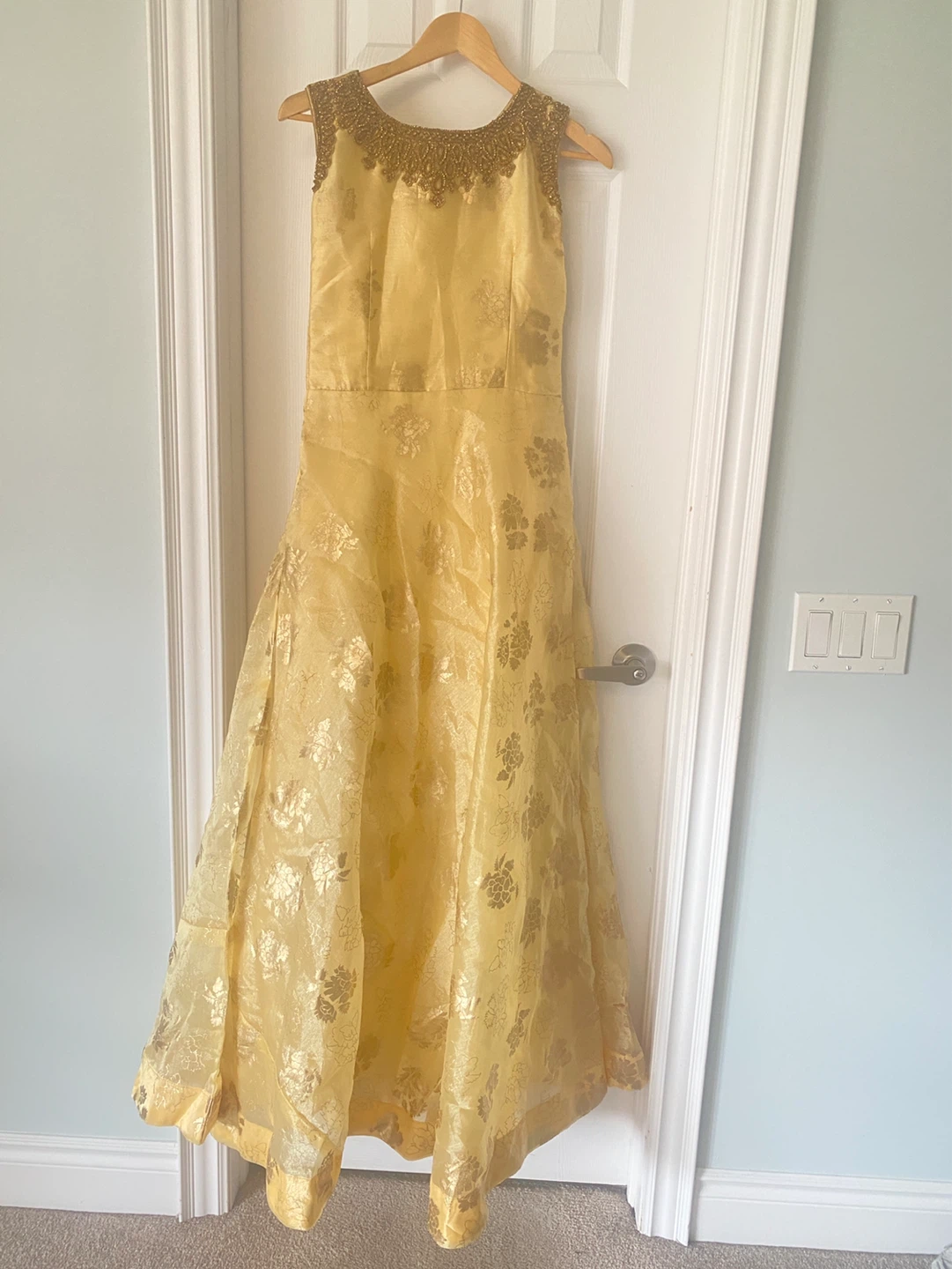 Teal & Yellow Indian Dresses