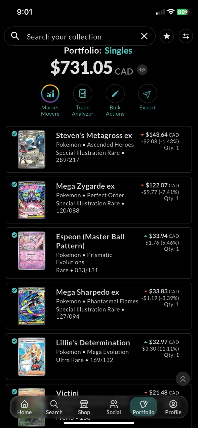 Pokemon SIR  IR UR …singles LOT. - photo 3