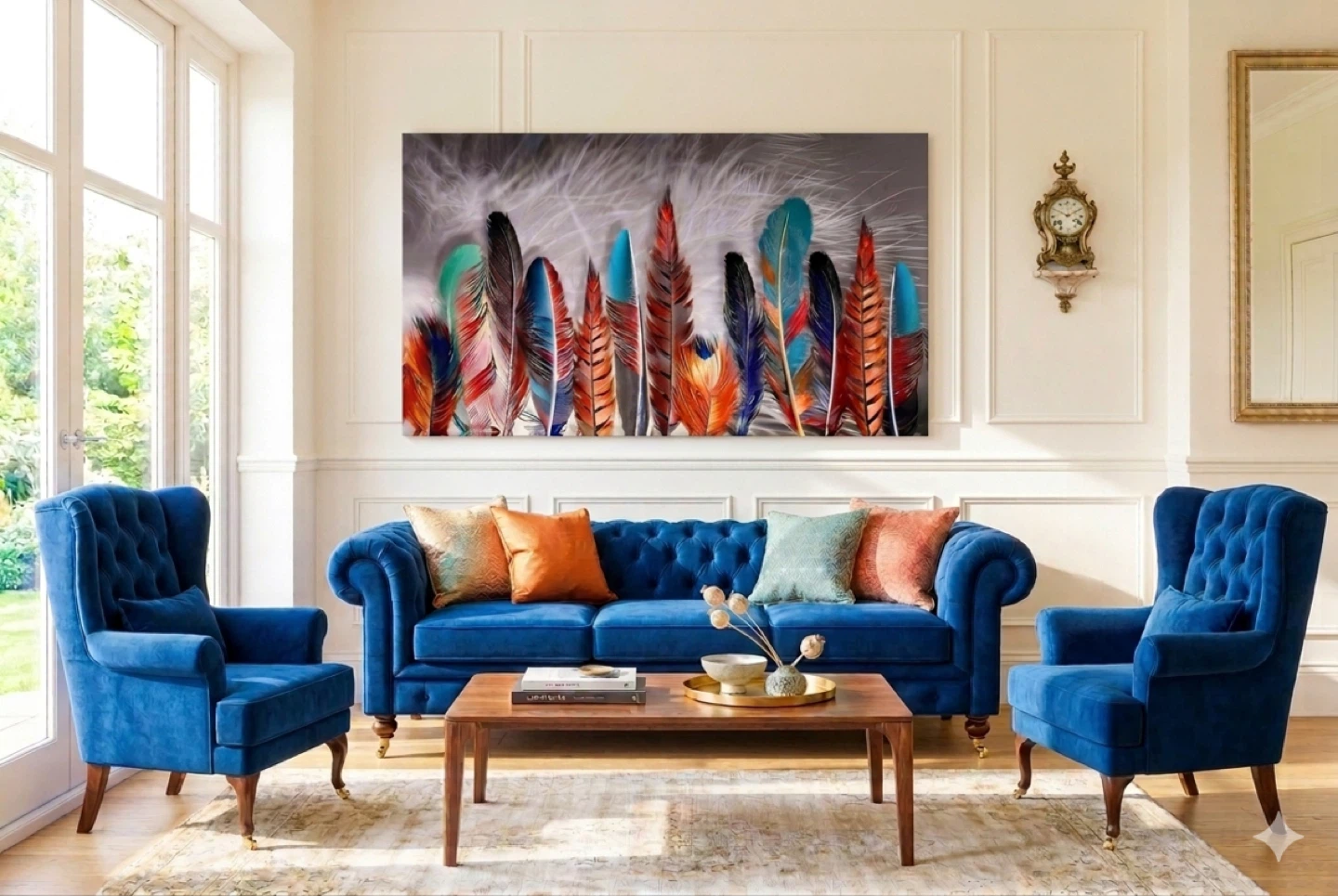 Feather Wall Art Canvas Print - photo 3