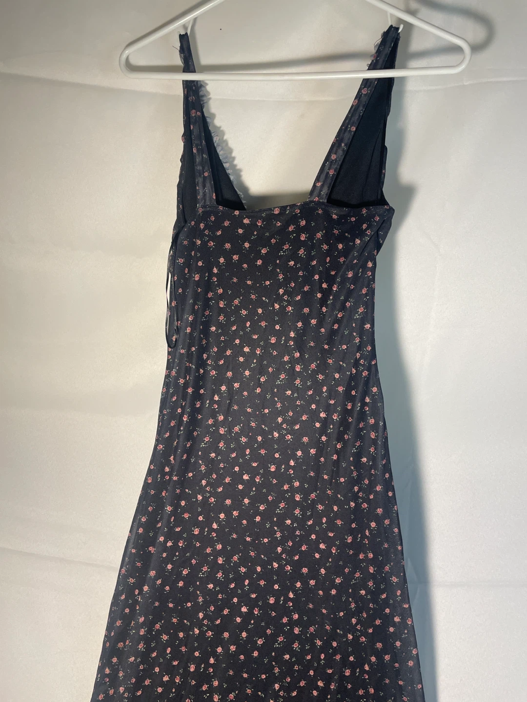 Wild Skye Mesh Rose Print Dress XS/TP - photo 2