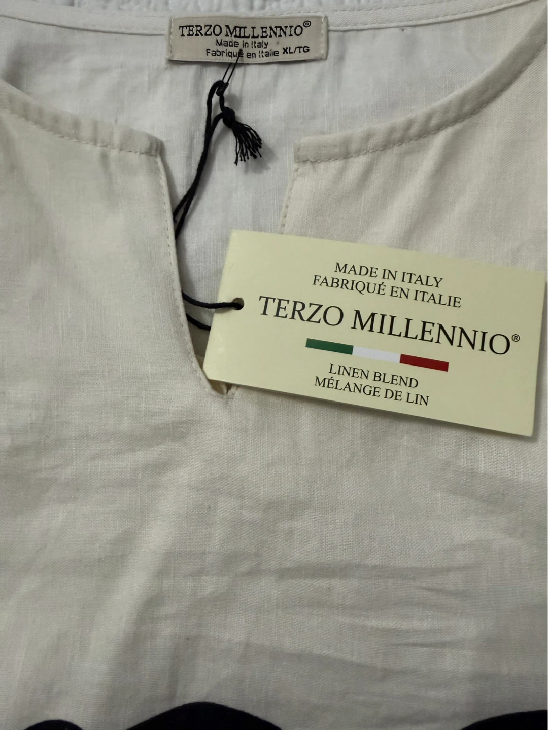 TERZO MILLENNIO Women's Linen Blend Dress - photo 4