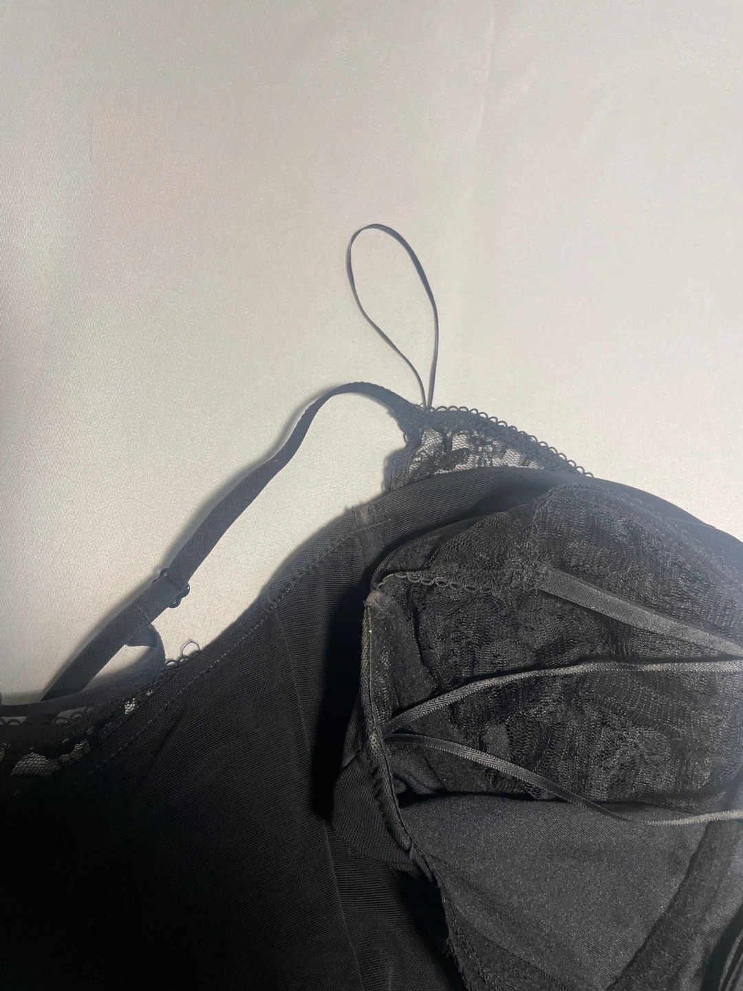 Garage Black Lace Corset Top - photo 2