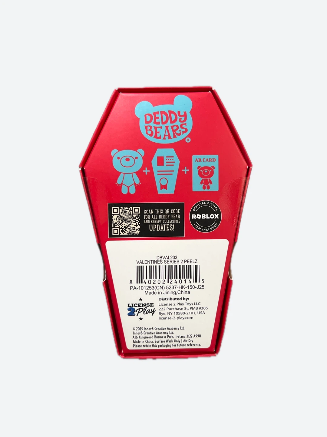 Deddy Bears "Peelz" Valentines Edition Series 2 Collectible Toy - photo 2