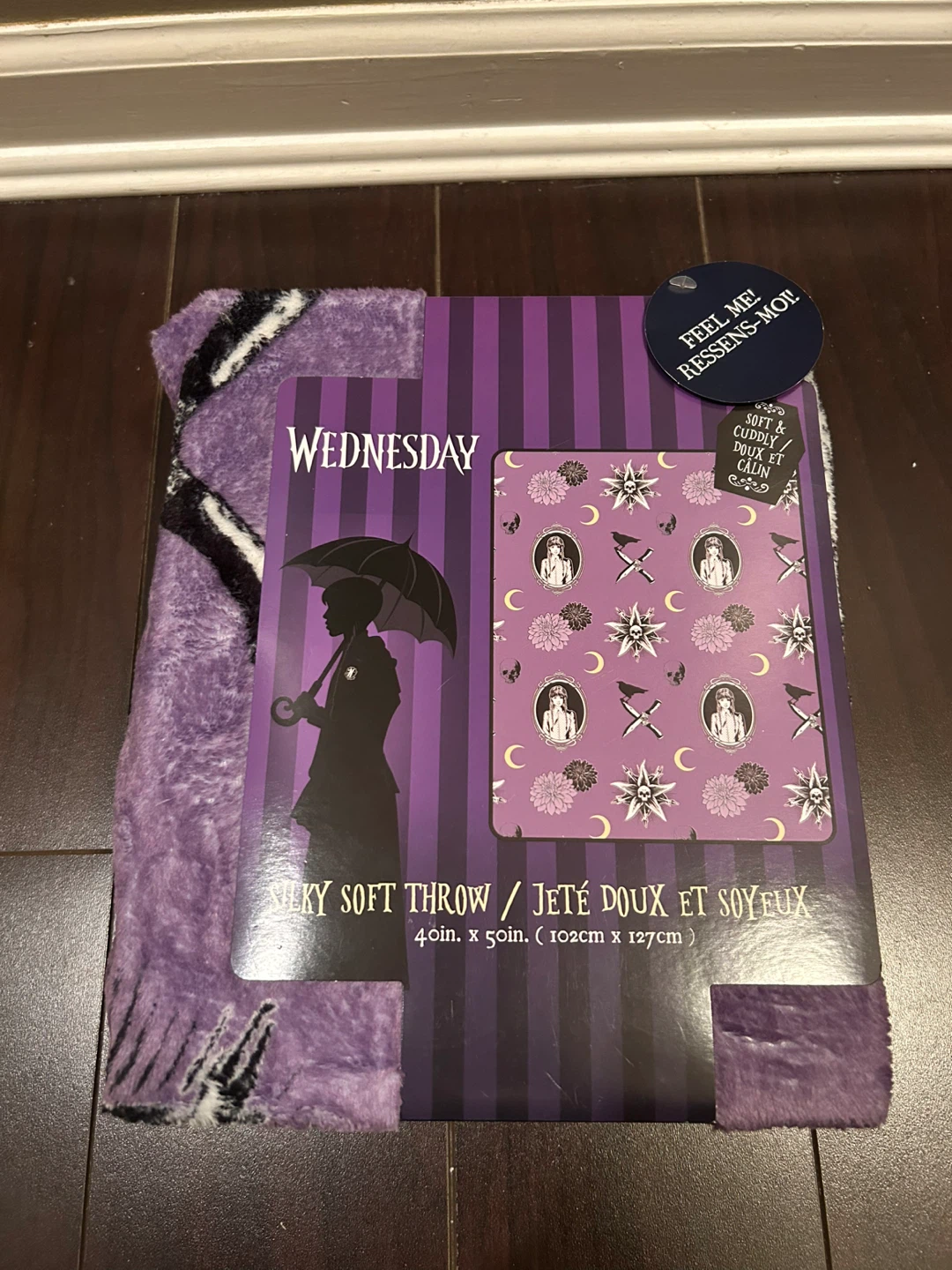 Wednesday Silky Soft Throw Blanket 40" x 50"