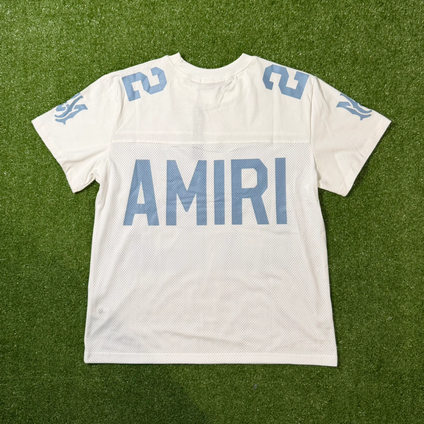 AMIRI White Jersey T-Shirt