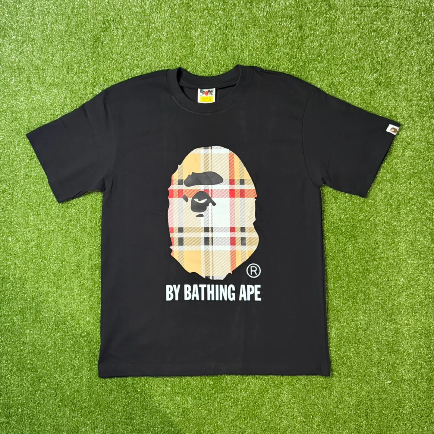 Bape Burberry Tee