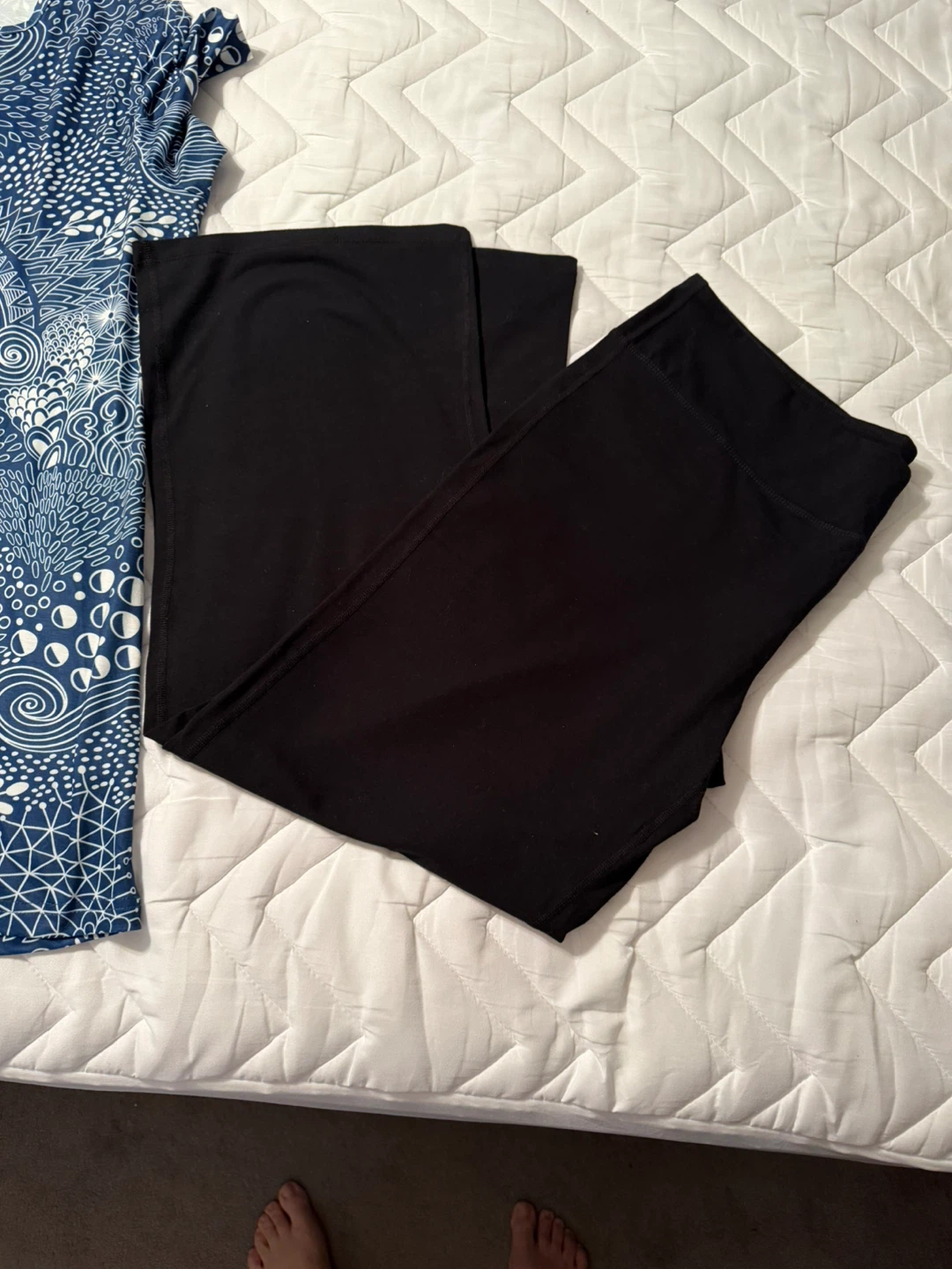 Black Funtastick Cropped Leggings and tunic size 2 XL - photo 5