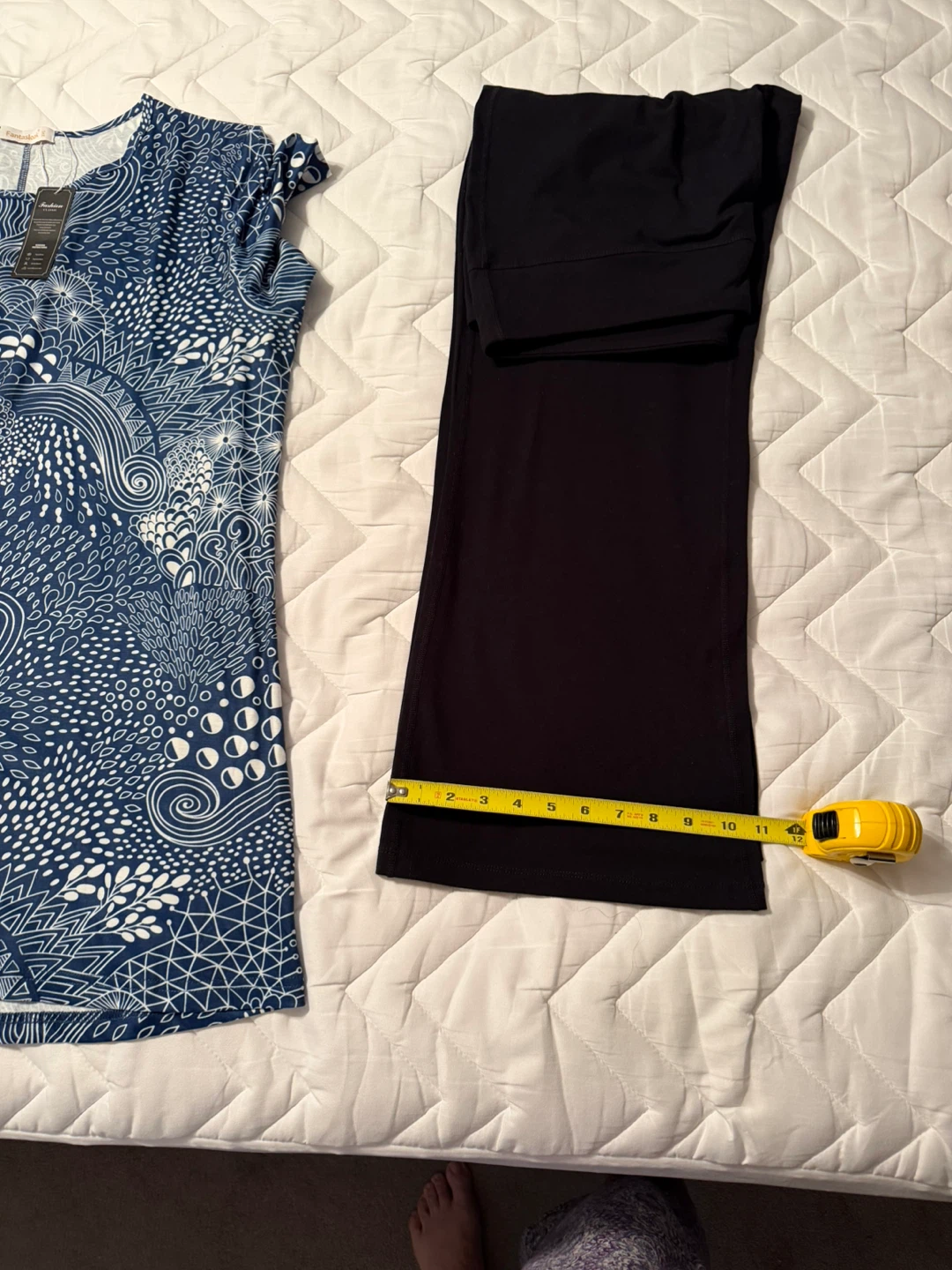 Black Funtastick Cropped Leggings and tunic size 2 XL - photo 4