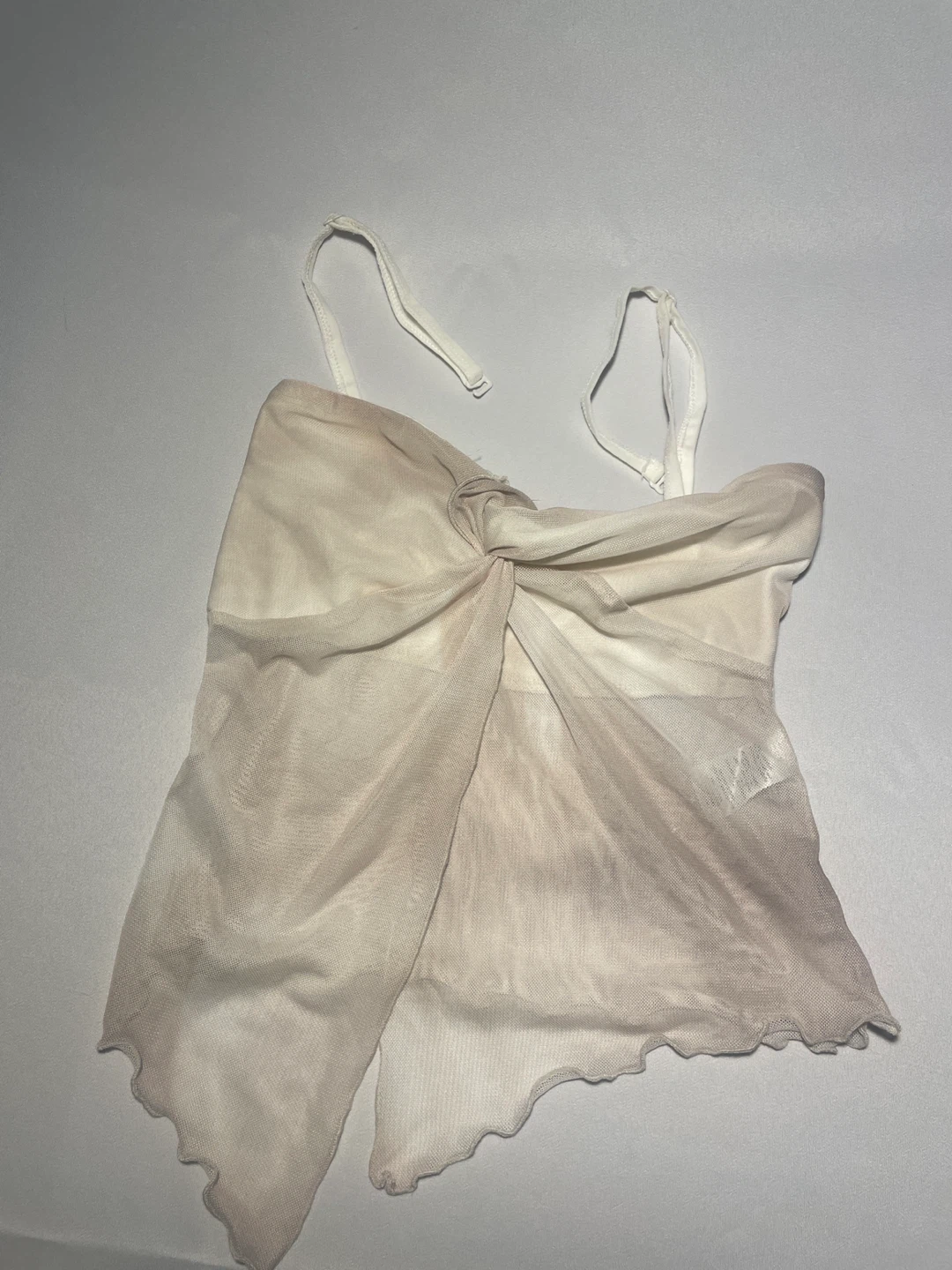 Ardene Mesh Twist Front Camisole Top XS/TP