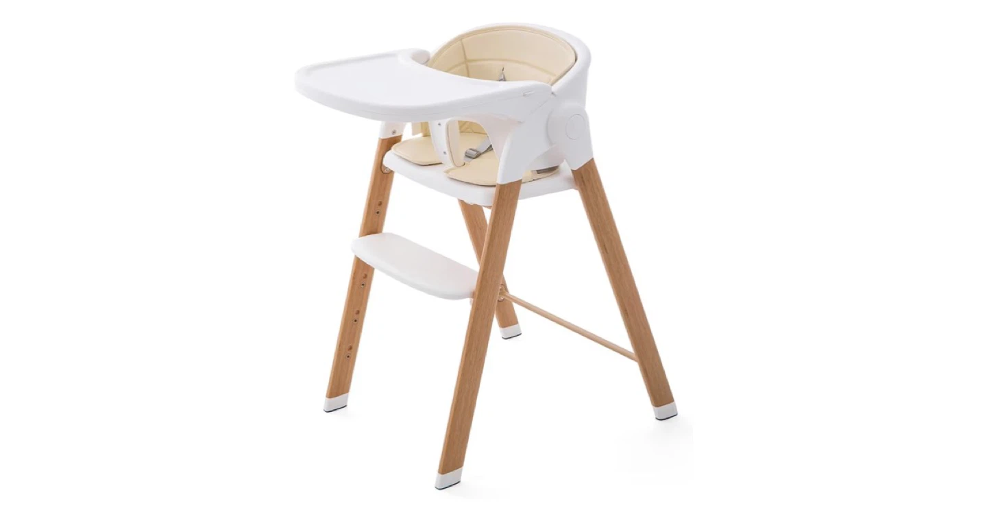 Adjustable High Chair with Tray - photo 4