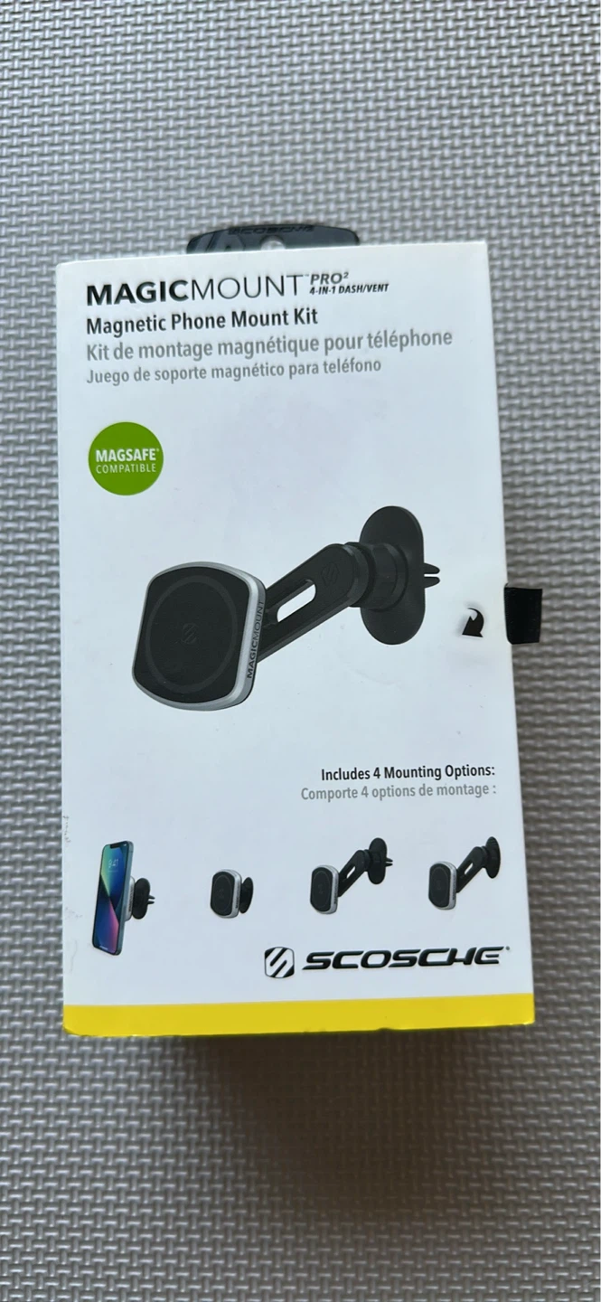 Scosche MagicMount Pro Magnetic Phone Mount Kit