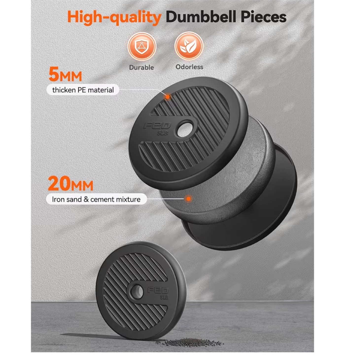 Adjustable weight lifting set for Home Gym - photo 2