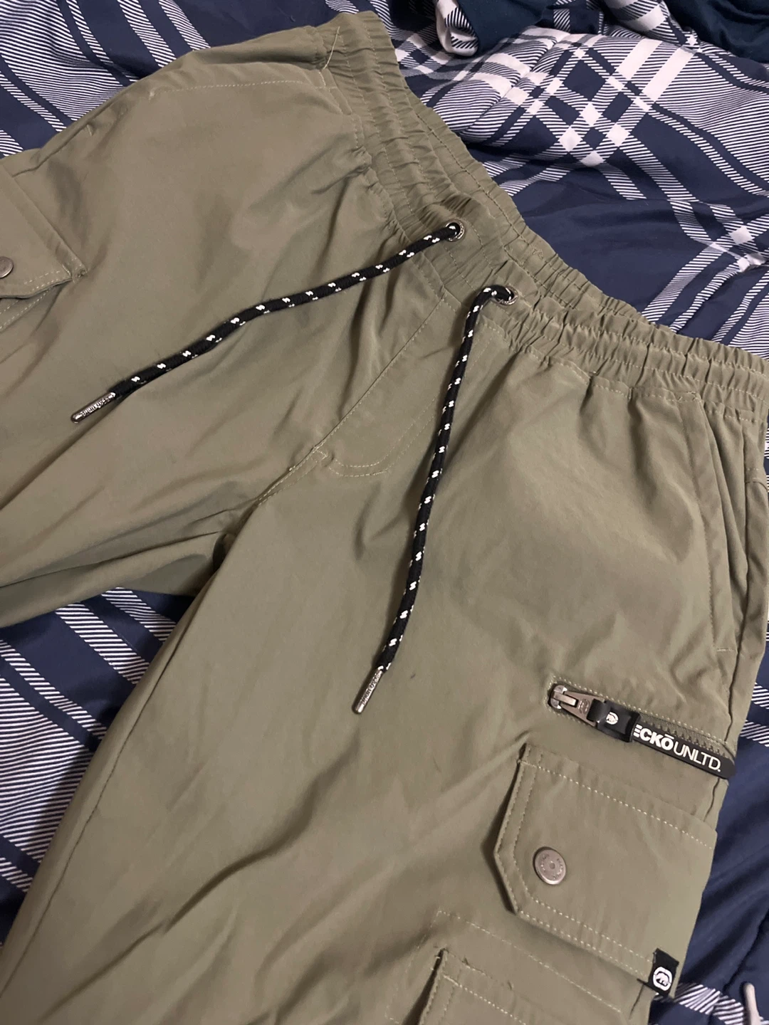 Ecko Unltd. Cargo Pants - Olive Green - Size Medium
