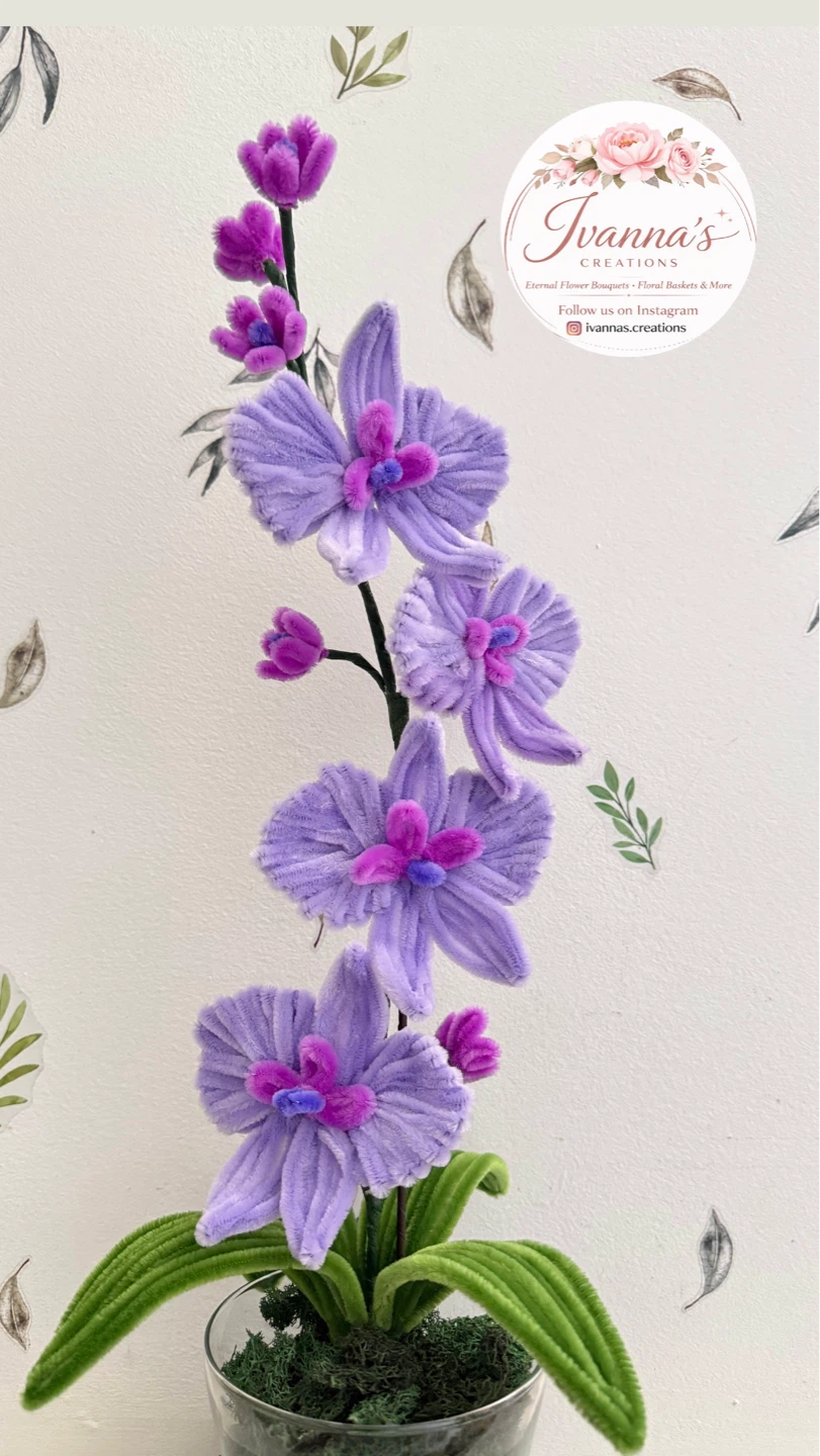 Eternal Orchid Flower Arrangement