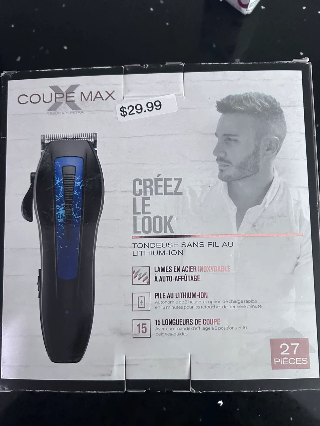 Conair For Men Max Cut Cordless Lithium-Ion Hair Clipper - photo 3