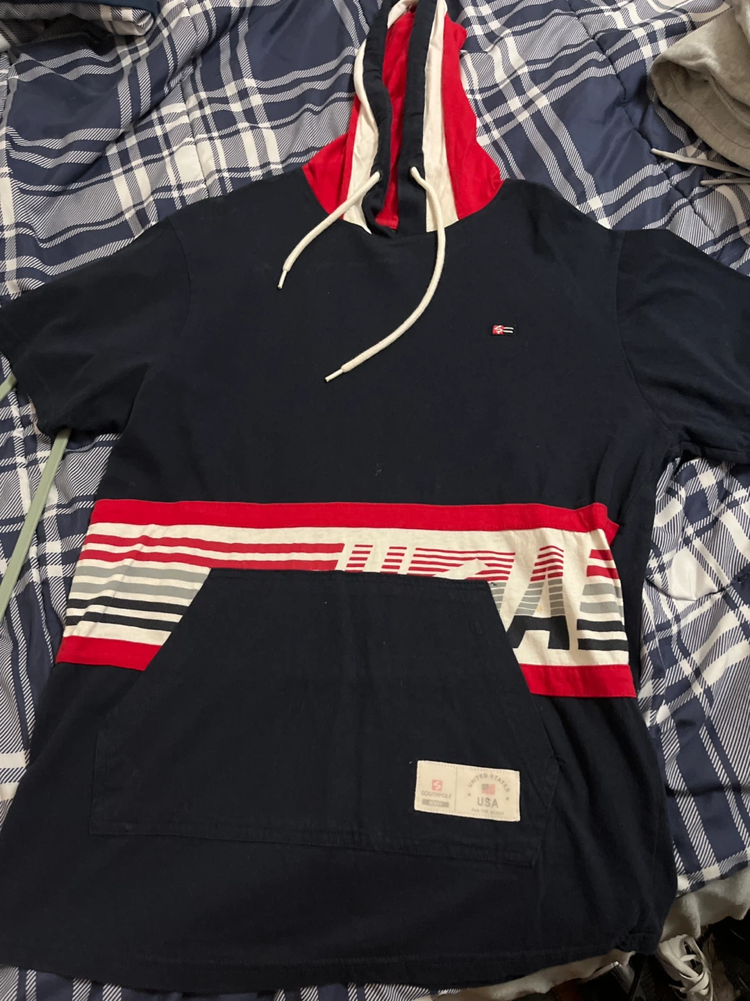 Southpole Short Sleeve Hoodie