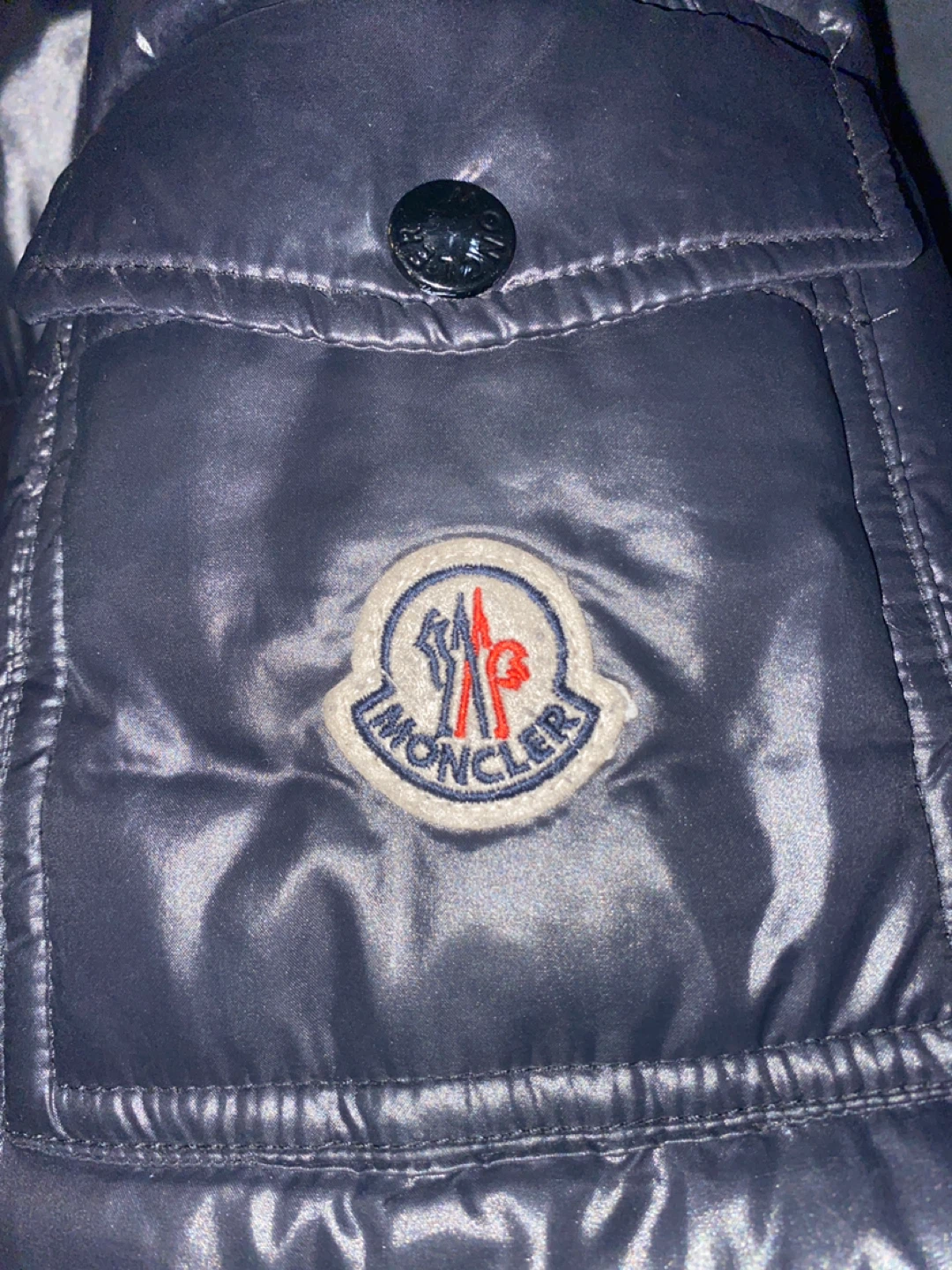 Moncler Down Puffer Jacket - Black - photo 2