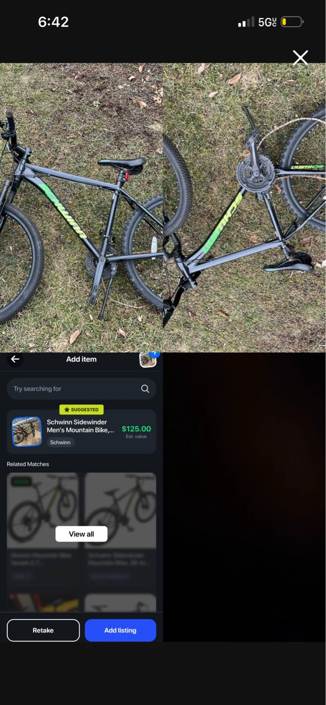 Schwinn Sidewinder Men's Mountain Bike 80 or best offer