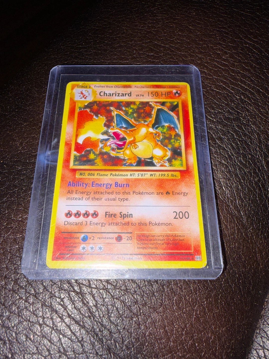Charizard Pokémon Card LV.76 150 HP