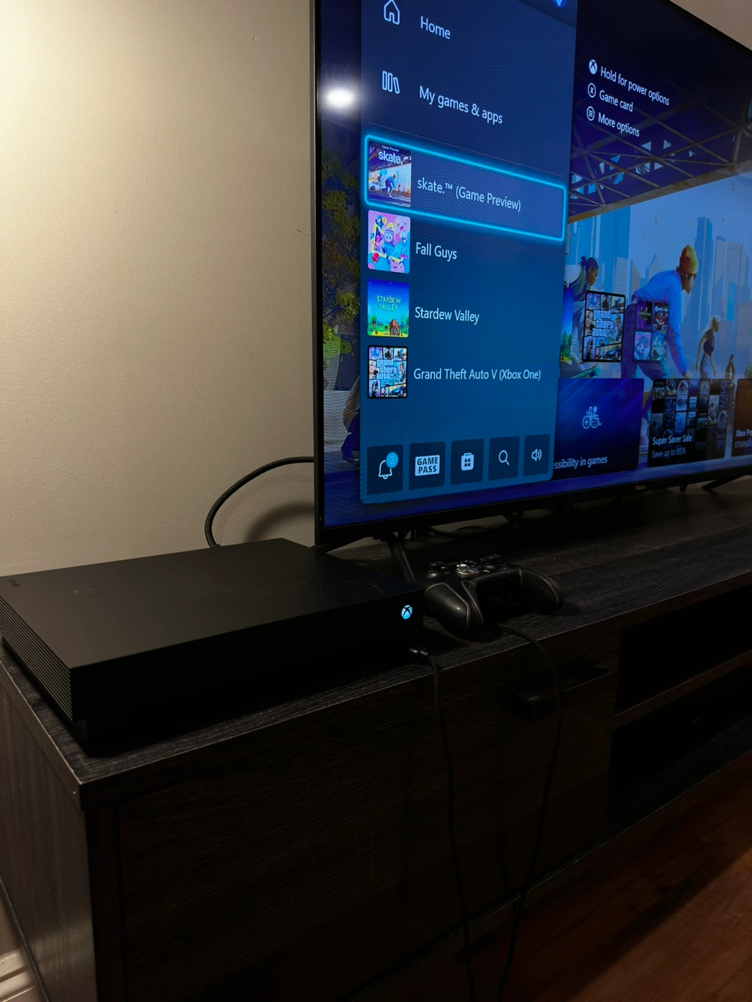 Xbox One X Console and Controller
