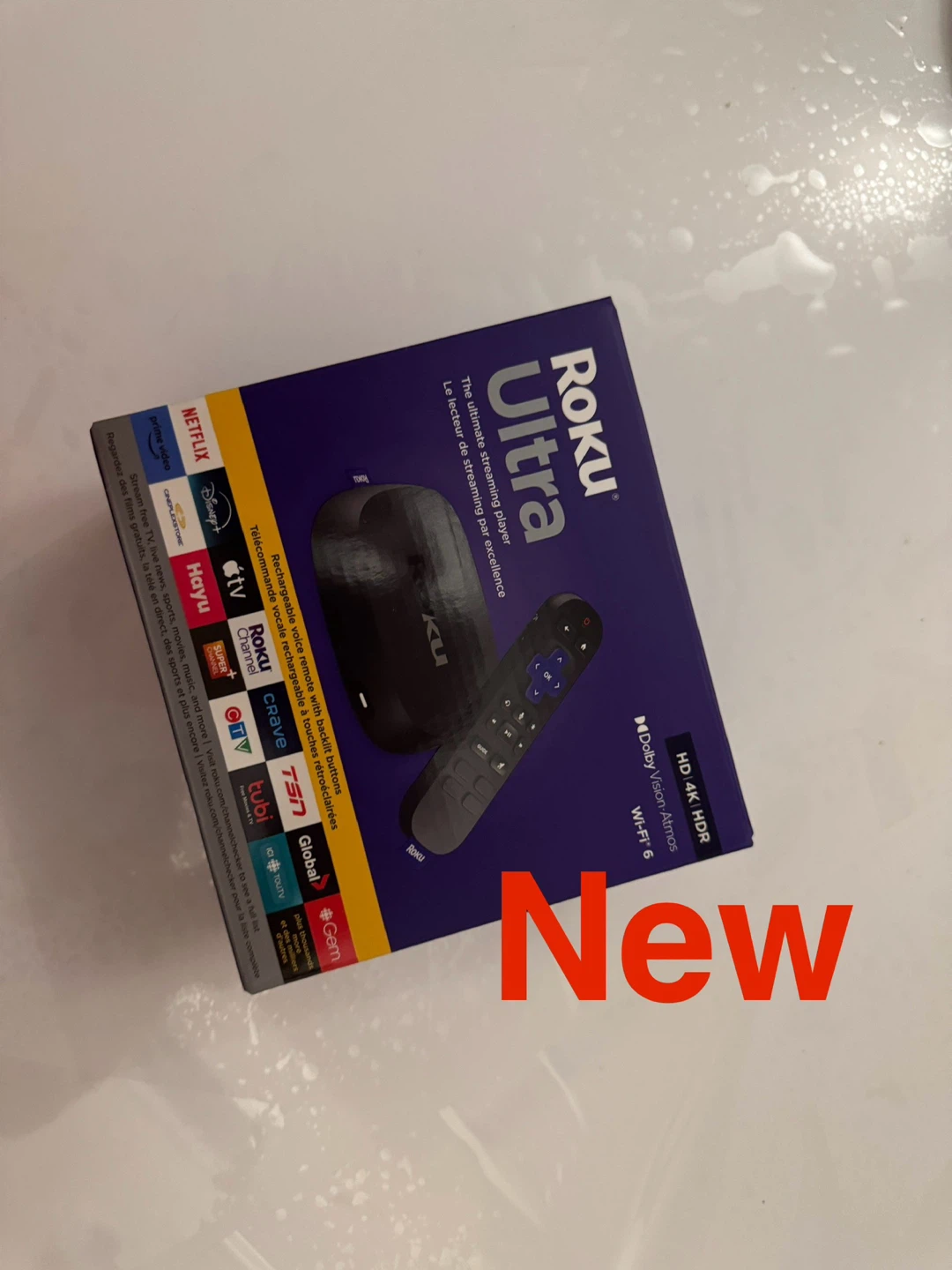 Roku Ultra Streaming Player - New in Box! Plus REMOTE