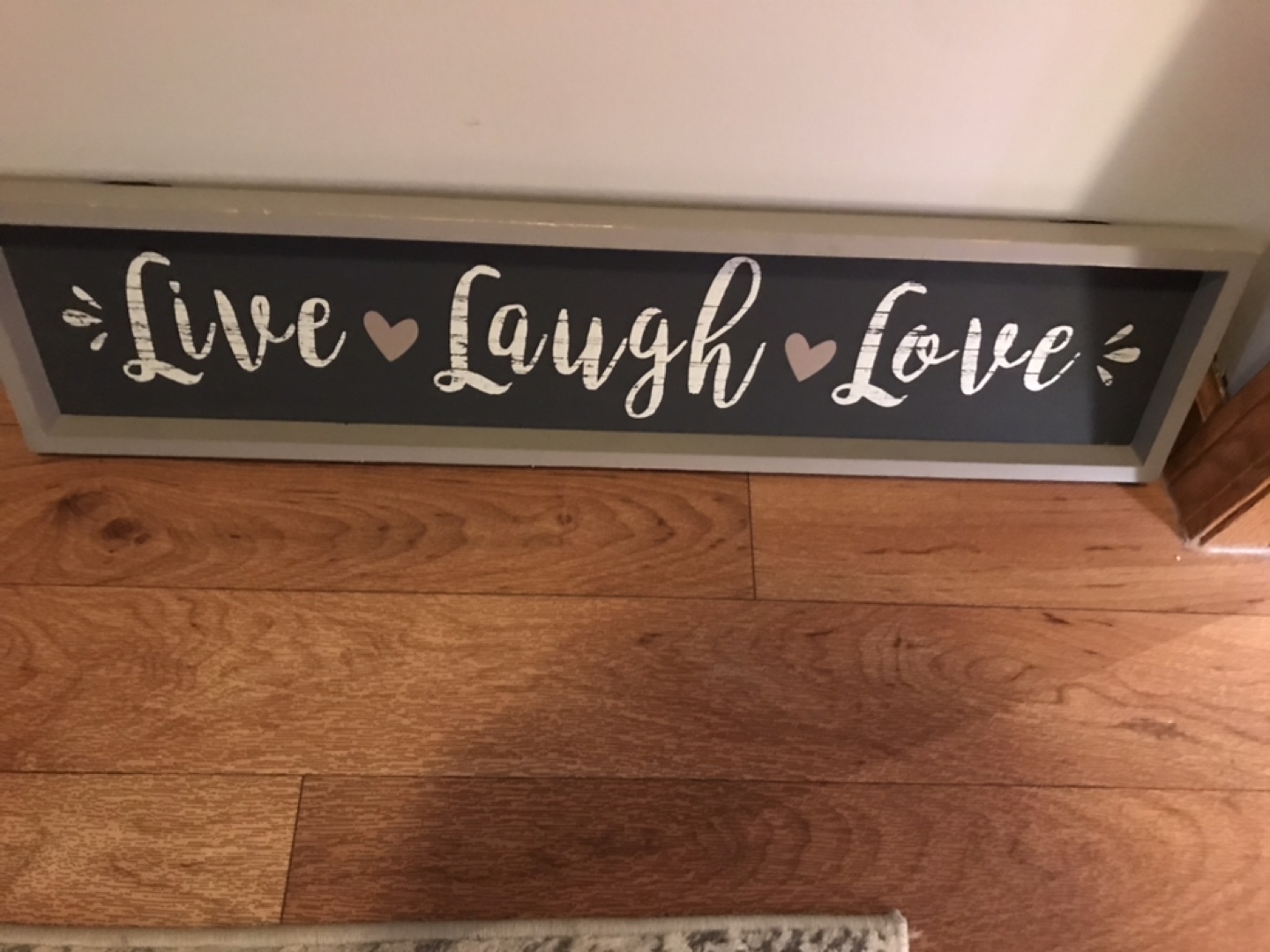 Live Laugh Love Wood Sign