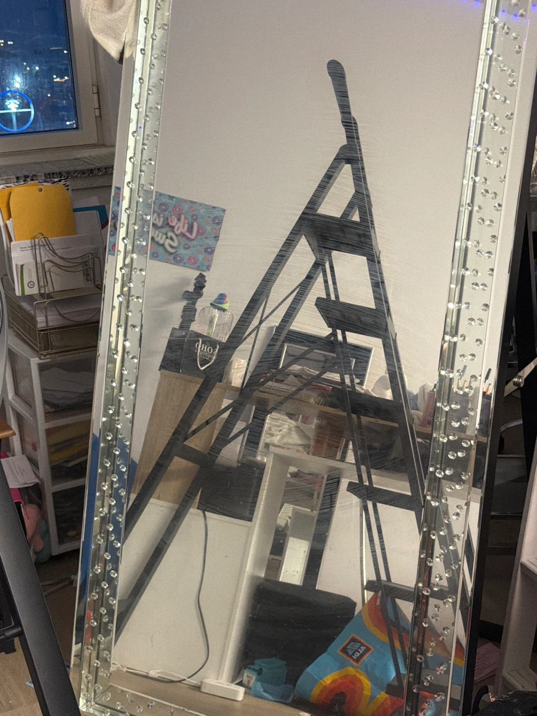 Decorative Beaded Mirror