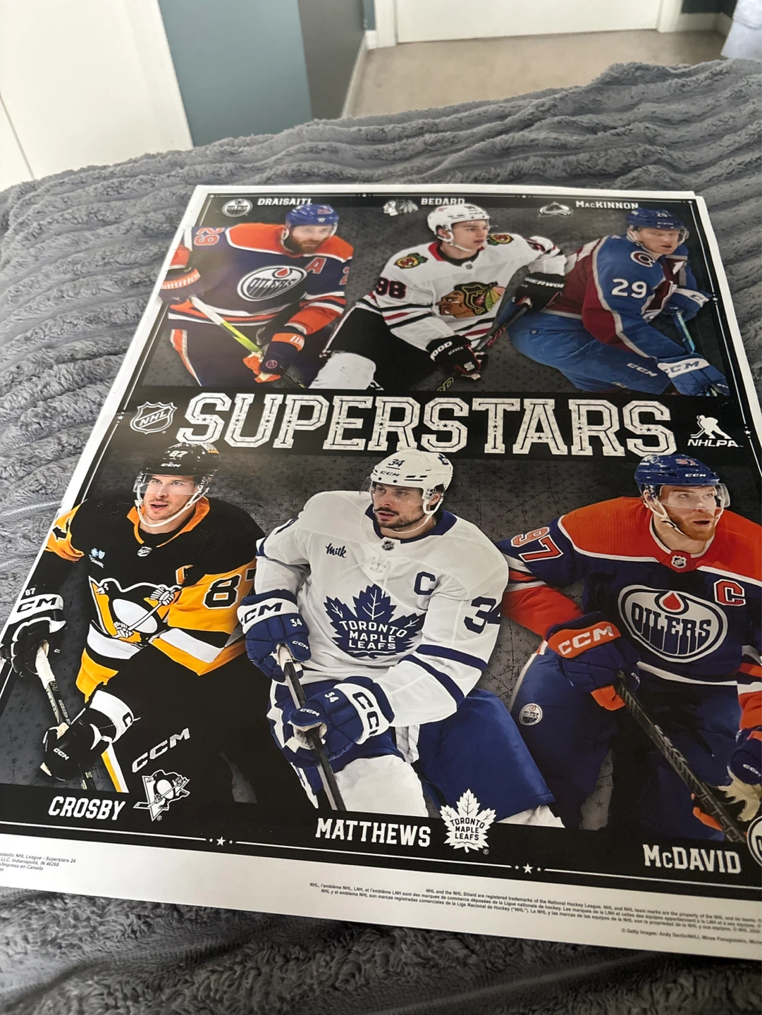 NHL Superstars Poster - photo 2