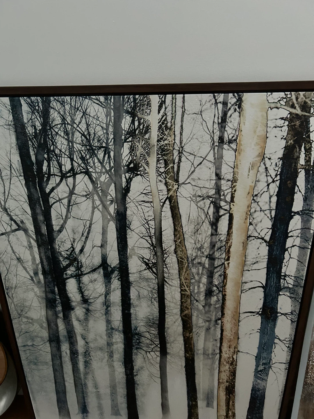 Canvas Wall Art Set - Abstract Forest and Floral Prints - photo 2